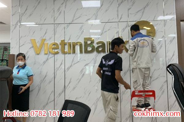 Làm biển quảng cáo cho ngân hàng Vietinbank