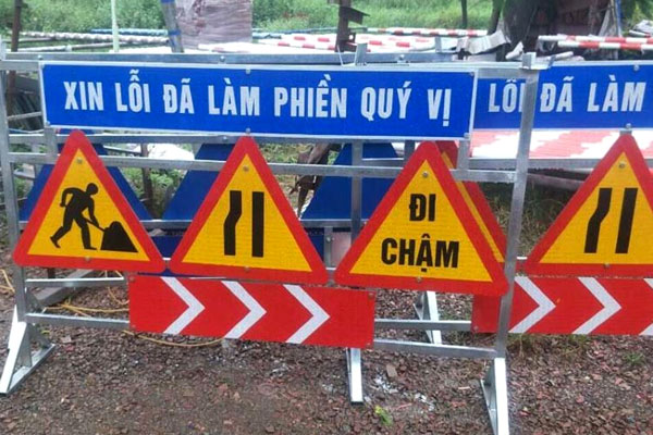 Thi công biển cảnh báo an toàn tại Hải Phòng