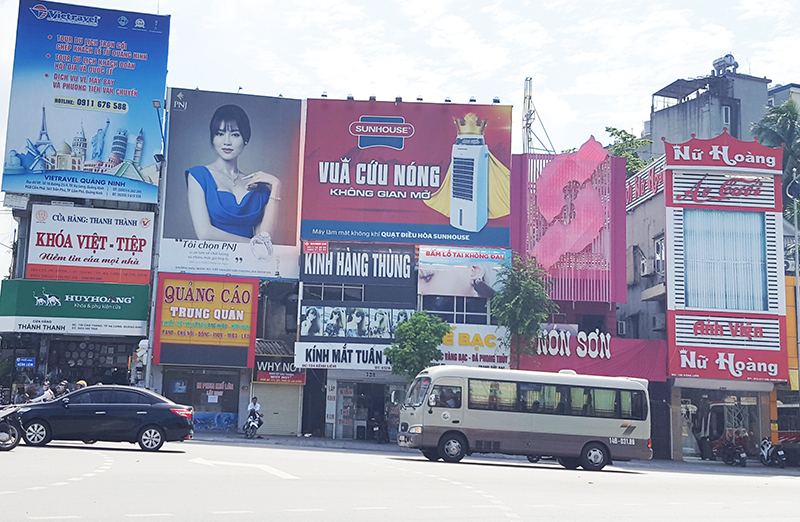 Thi công biển quảng cáo tại quận Hải An