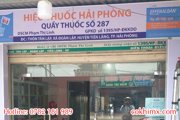 Làm biển quảng cáo cho nhà thuốc tại Tiên Lãng Hải Phòng