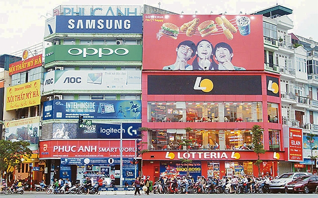 Làm biển quảng cáo tại quận Hồng Bàng Hải Phòng